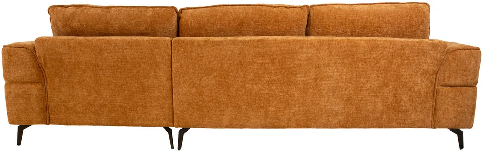 Home4You Kampinė sofa OLIVIA DK, ruda