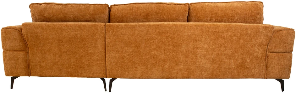 Home4You Kampinė sofa OLIVIA RC, ruda