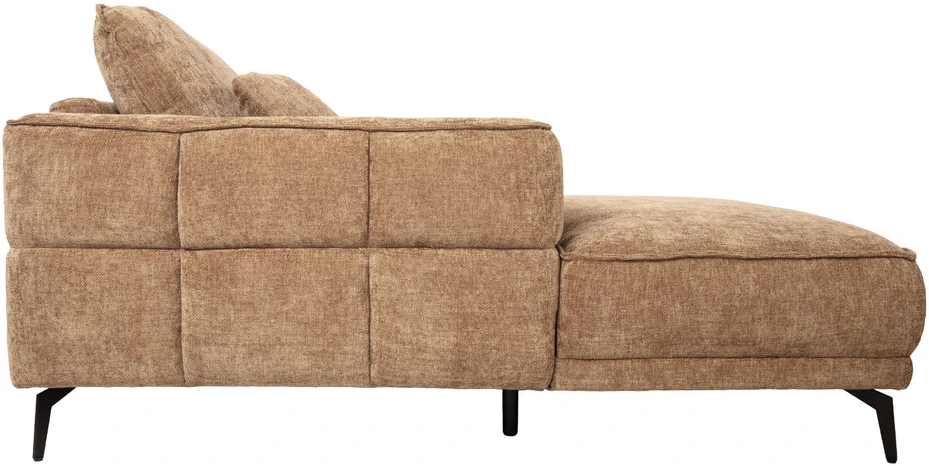 Home4You Kampinė sofa OLIVIA LC, smėlio spalvos