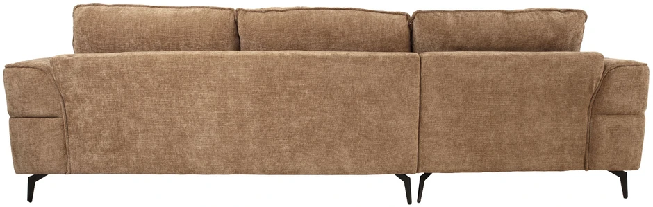 Home4You Kampinė sofa OLIVIA LC, smėlio spalvos