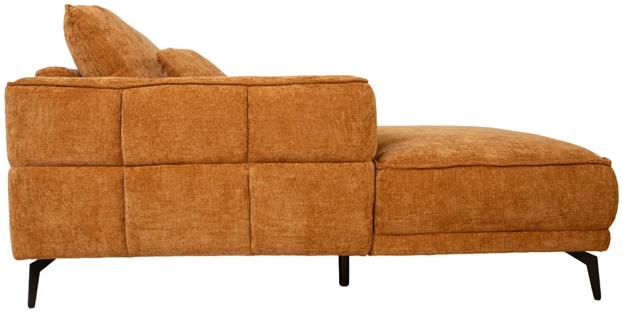 Home4You Kampinė sofa OLIVIA LC, ruda