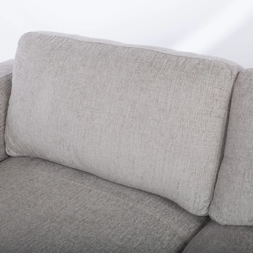 Home4You Kampinė sofa SIRE LC Pilka