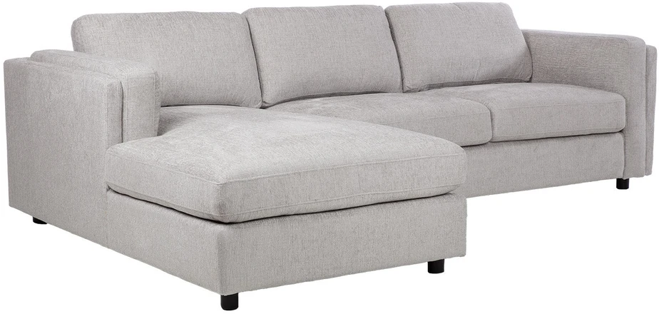 Home4You Kampinė sofa SIRE LC Pilka