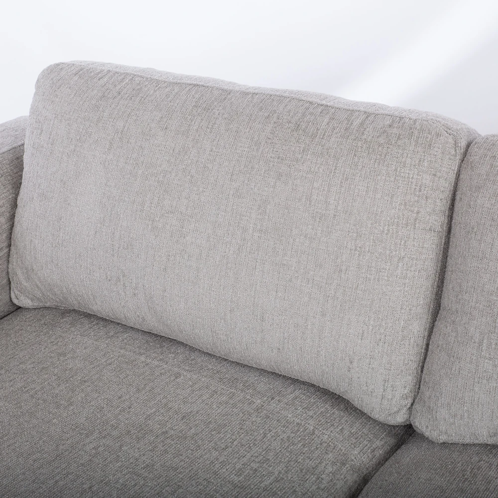 Home4You Kampinė sofa SIRE LC, pilka
