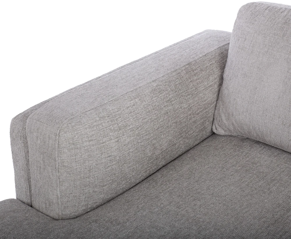 Home4You Kampinė sofa SIRE LC, pilka