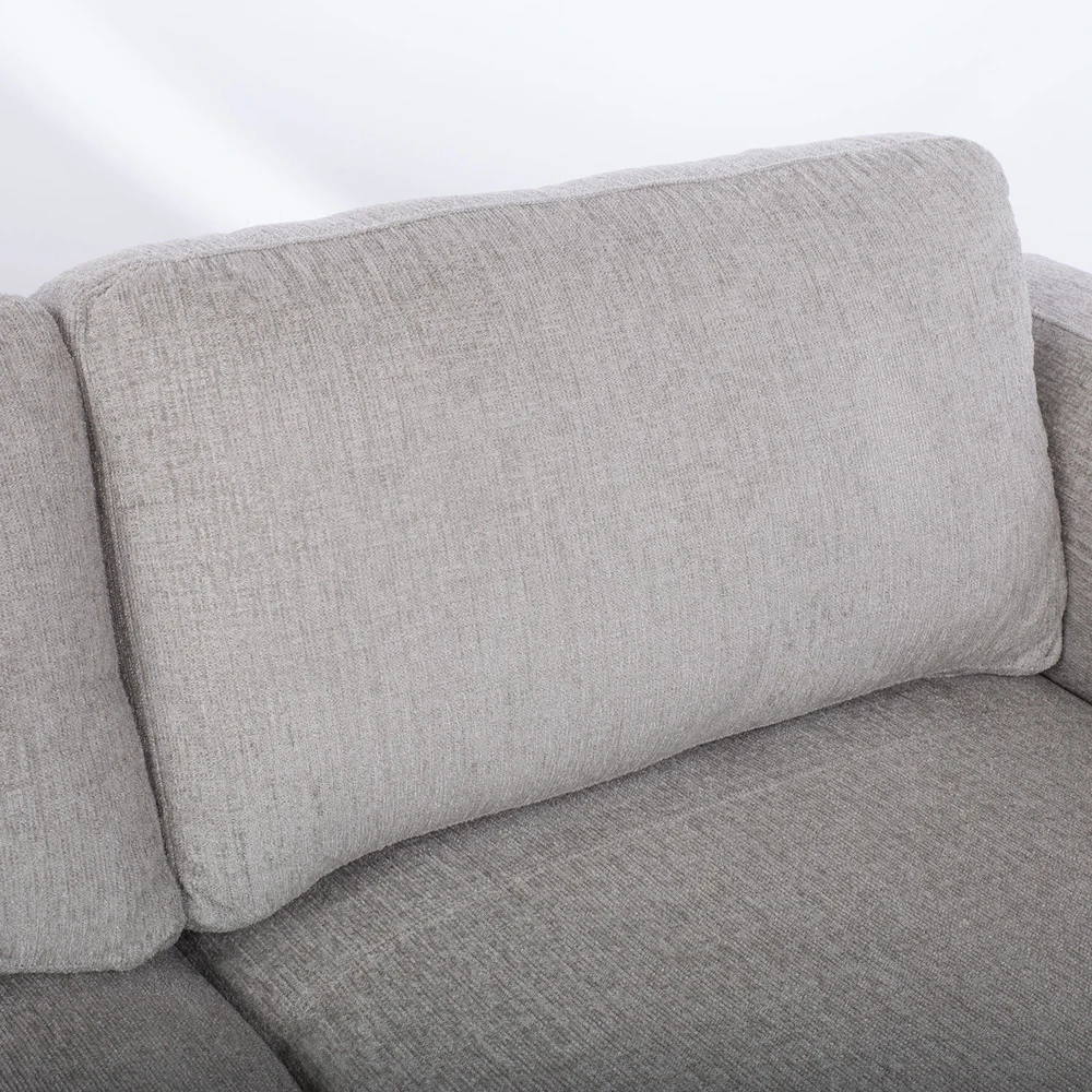 Home4You Kampinė sofa SIRE RC Pilka