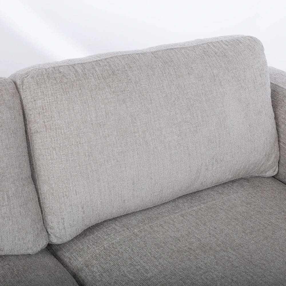 Home4You Kampinė sofa SIRE RC, pilka