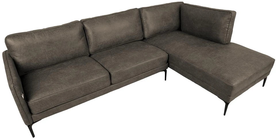 Home4You Kampinė sofa SOFIA DK, žalsvai ruda