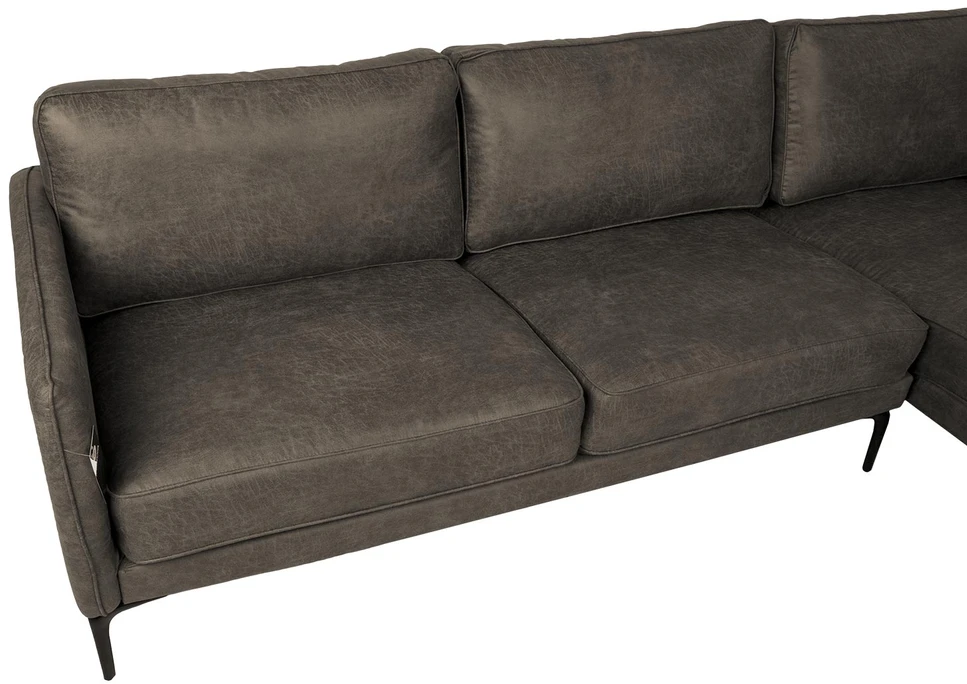 Home4You Kampinė sofa SOFIA DK, žalsvai ruda