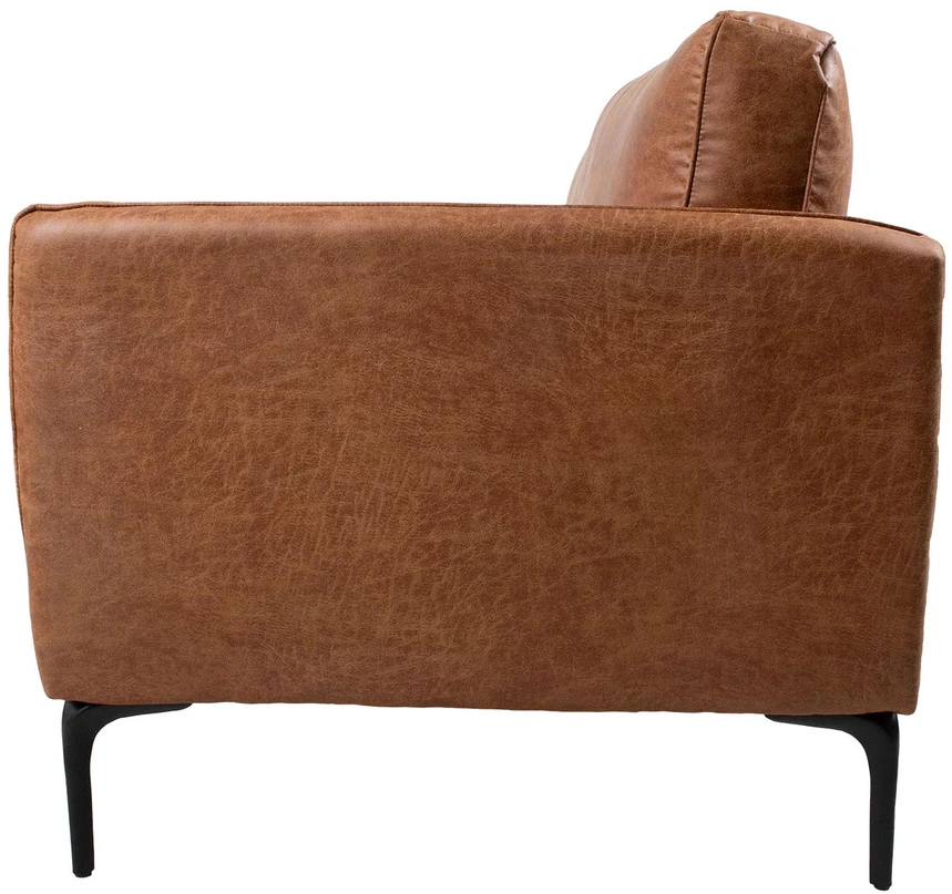 Home4You Kampinė sofa SOFIA KK, ruda