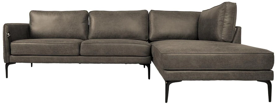 Home4You Kampinė sofa SOFIA DK, žalsvai ruda