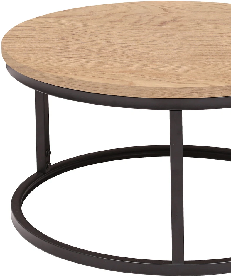 Home4You Kavos staliukas BRITE D60xH32cm, šviesaus medžio