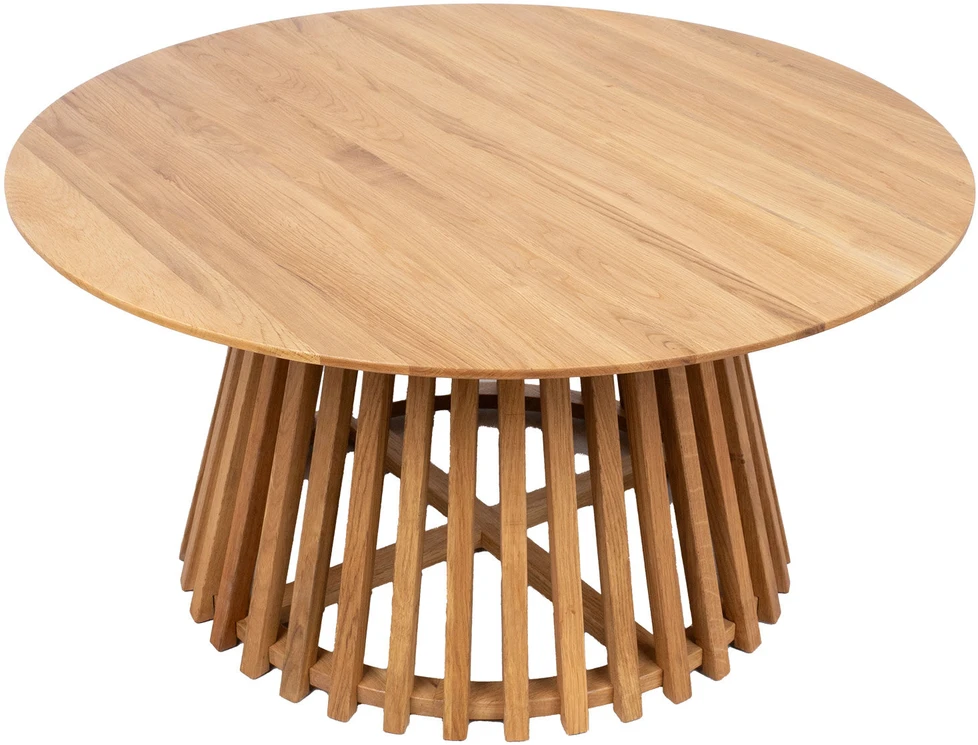 Home4You Kavos staliukas SLATTED D80xH40cm, guobos