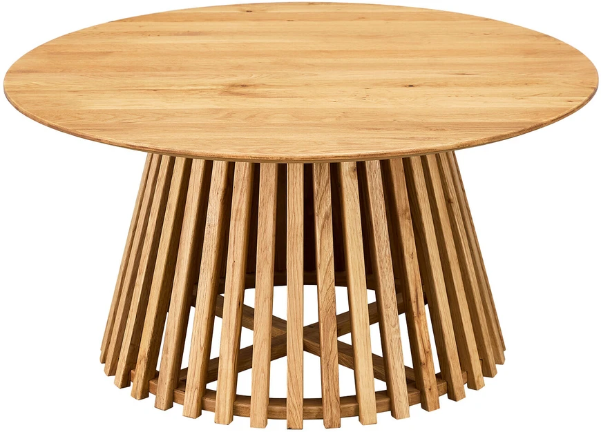 Home4You Kavos staliukas SLATTED D80xH40cm, guobos