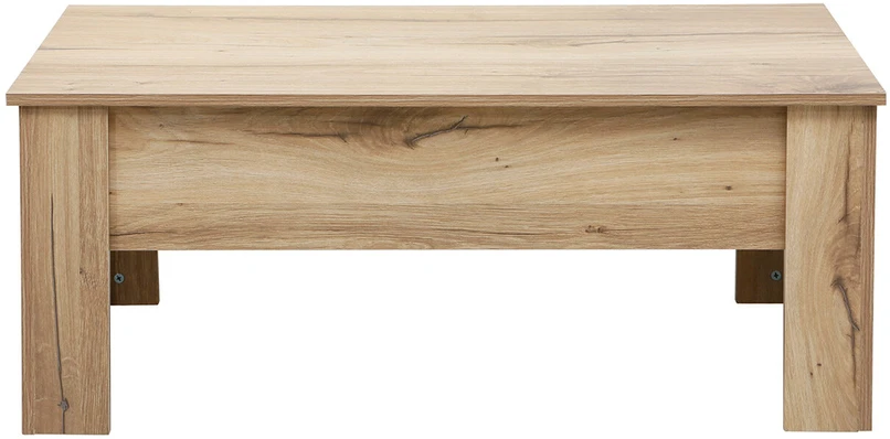 Home4You Kavos staliukas HANNES 100x50xH42cm Rustic melaminas