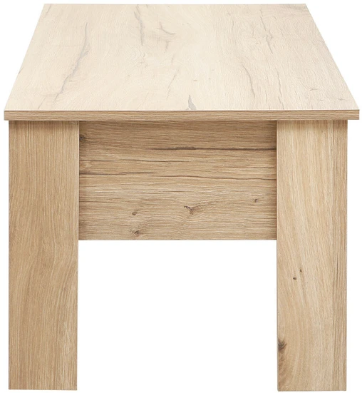Home4You Kavos staliukas HANNES 100x50xH42cm Rustic melaminas