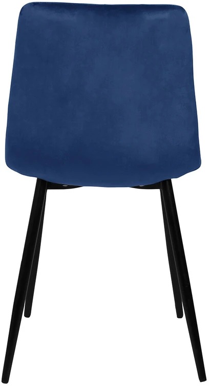 Home4You Chair CHILLI tamsiai mėlynas aksomas