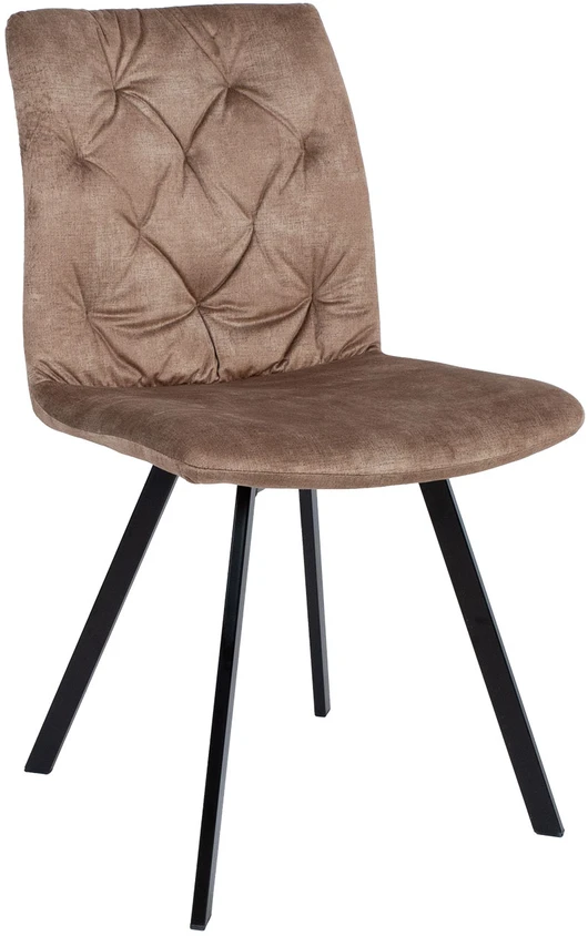 Home4You Velvet Kėdė AFTON rudas aksomas