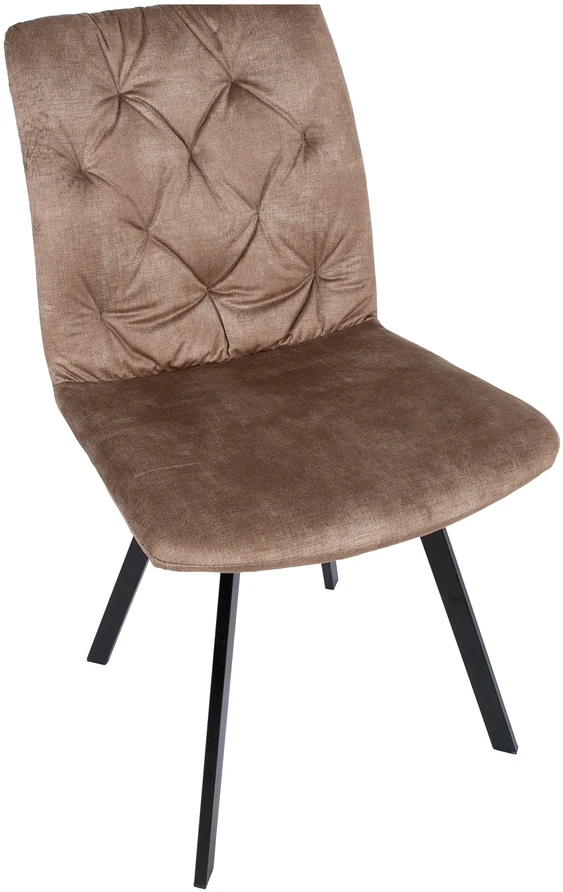 Home4You Velvet Kėdė AFTON rudas aksomas