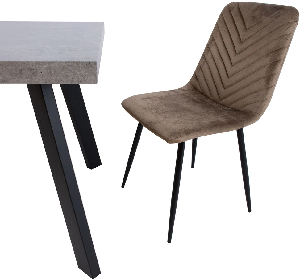 Home4You Kėdė BRIE smėlio spalvos
