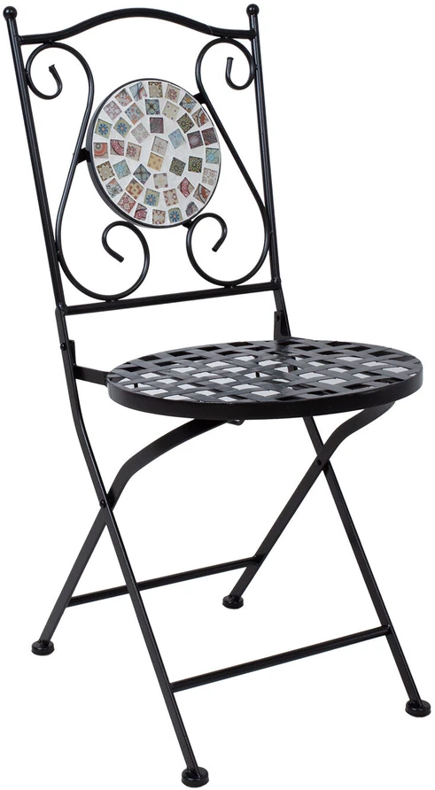 Home4You Chair CHECKER juodas metal