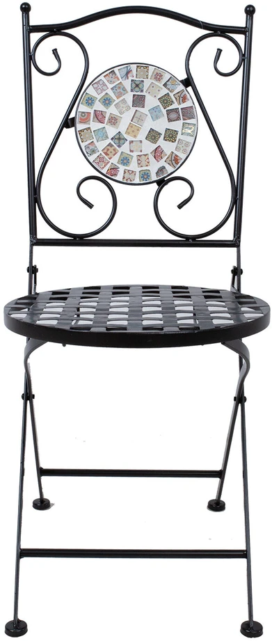 Home4You Chair CHECKER juodas metal