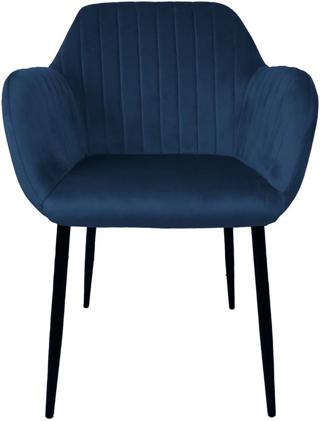Home4You Chair EVELIN dark mėlynas velvet