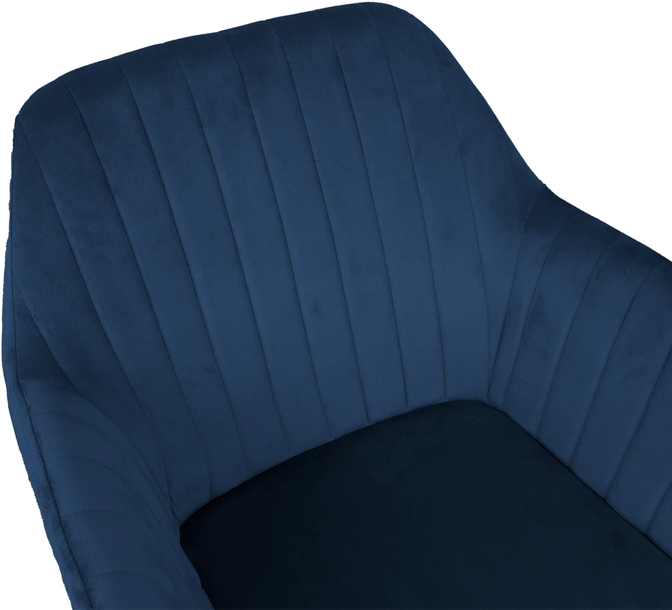 Home4You Chair EVELIN dark mėlynas velvet