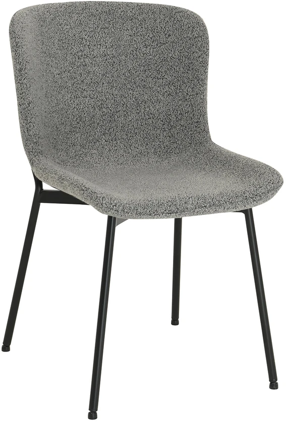 Home4You Kėdė MANOLO pilka boucle