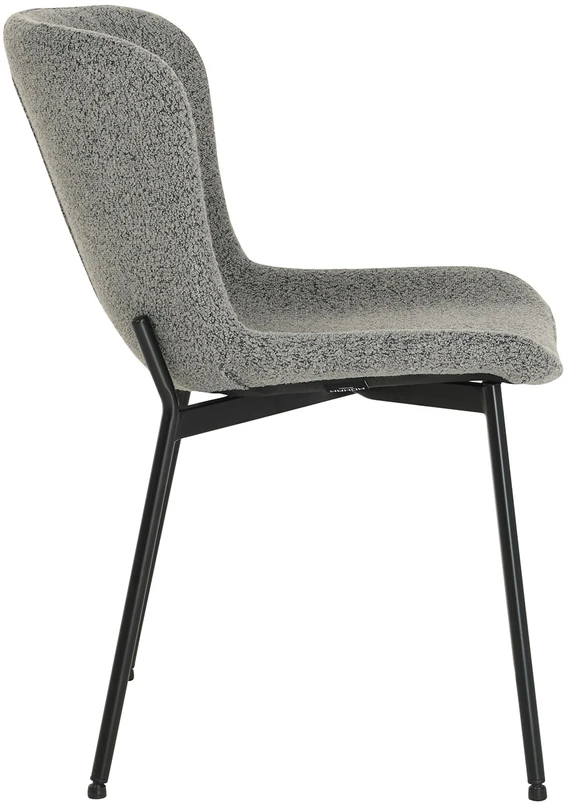 Home4You Kėdė MANOLO pilka boucle
