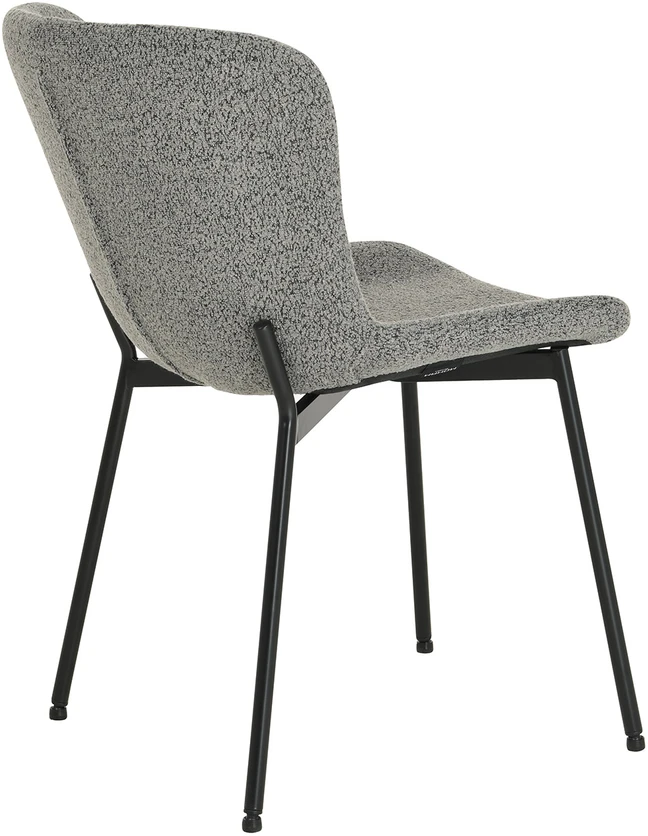 Home4You Kėdė MANOLO pilka boucle