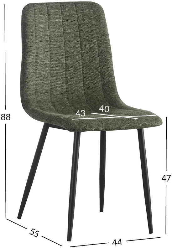 Home4You Chair MILKE žalias