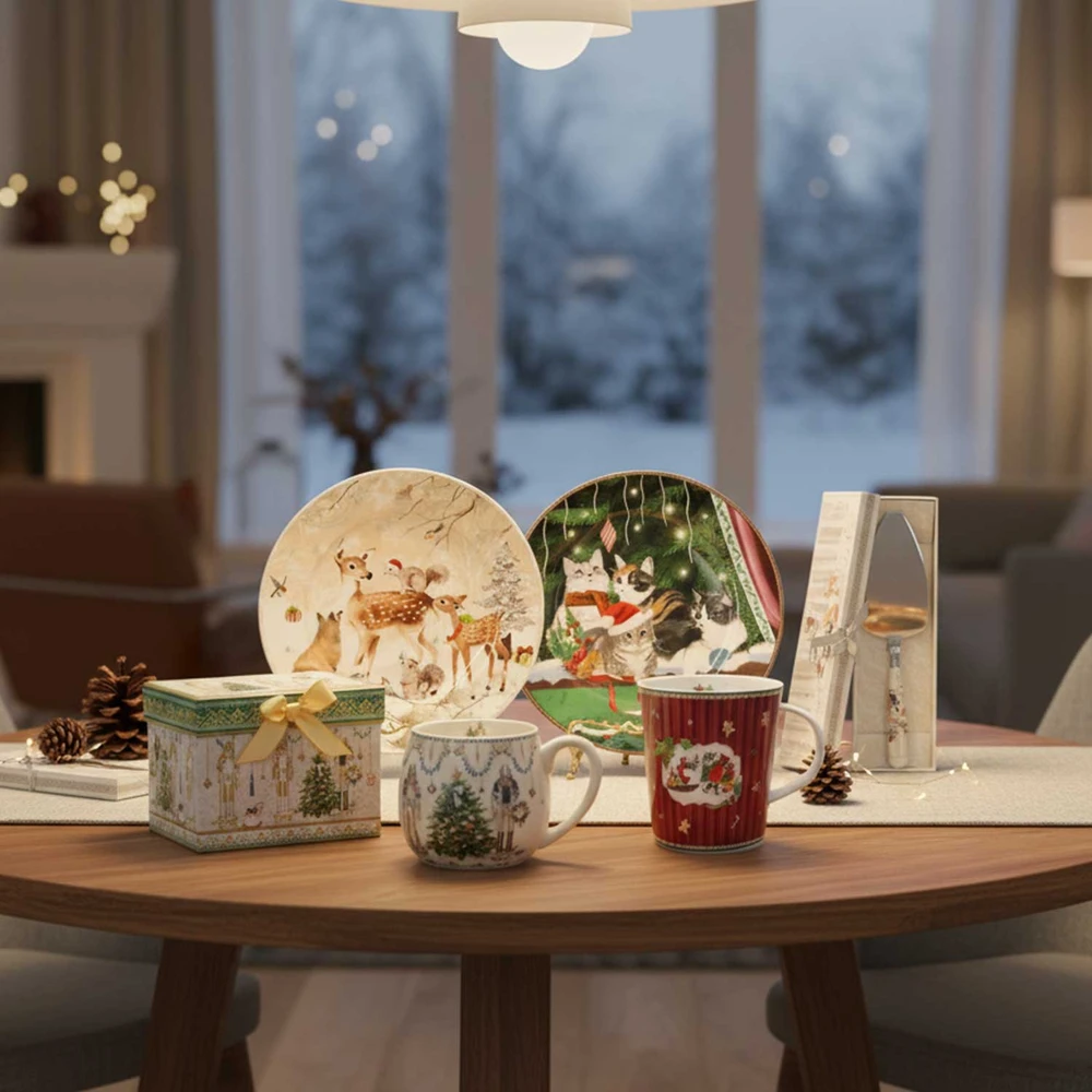 Home4You Torto mentelė MIA DEER 26cm, dovanų dėžutė