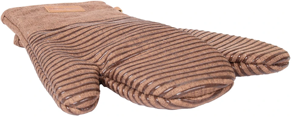 Kelioninis Home4You Orkaitės pirštinės ANNELI 2 vnt., aukštis 31 cm, rudos