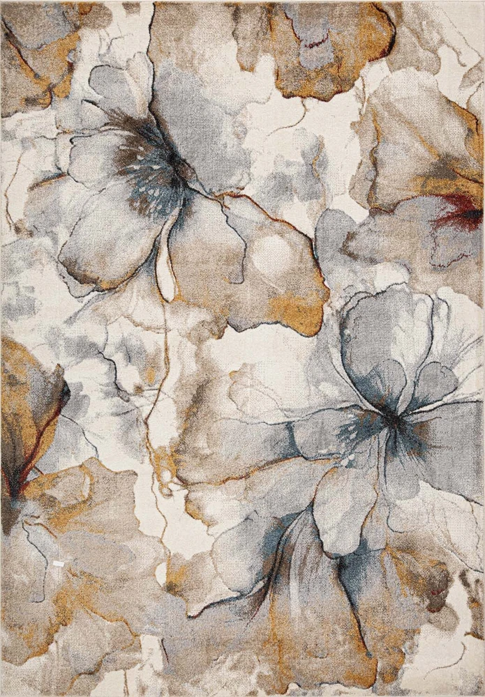 Home4You Kilimas „DARLY-2“, 160 x 230 cm, smėlio spalvos/oranžinis