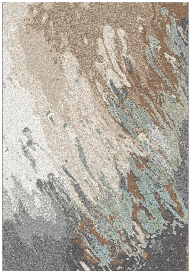 Home4You Kilimas „SANFORD-8“, 133 x 190 cm, mėlynas/smėlio spalvos