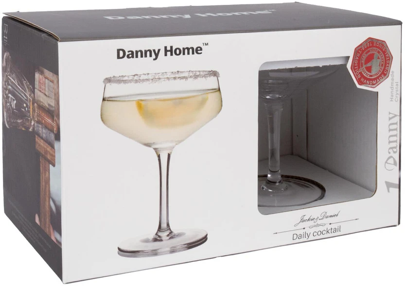 Home4You Kokteilių taurės CRYSTAL 2vnt 150ml "Daily cocktail"