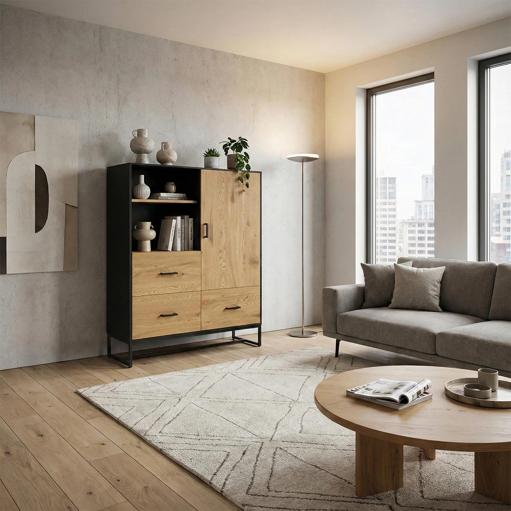 Home4You Indauja AMSTERDAM 100x40xh140cm