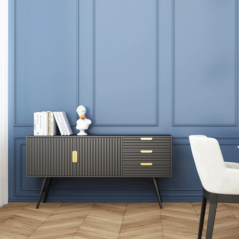 Home4You Indauja PIXAR 150x40xH80cm, juoda
