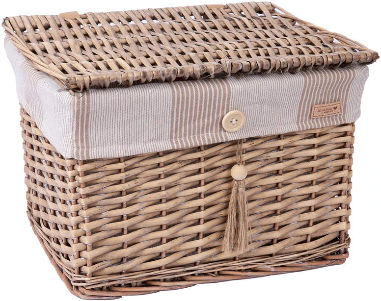 Home4You Krepšelis WILLI STRIPE 36x26xH25cm