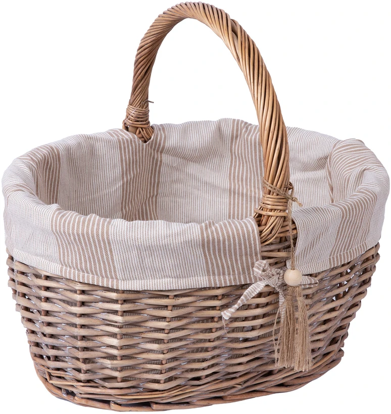 Home4You Krepšelis WILLI STRIPE 42x31xH23/38cm