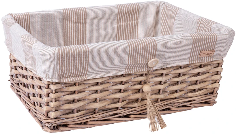 Home4You Krepšelis WILLI STRIPE 43x30xH18cm