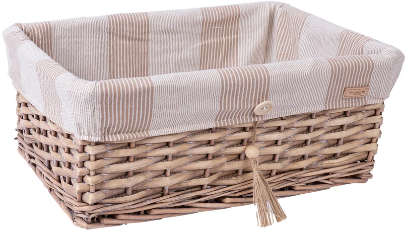 Home4You Krepšys WILLI STRIPE 43x30xH18cm