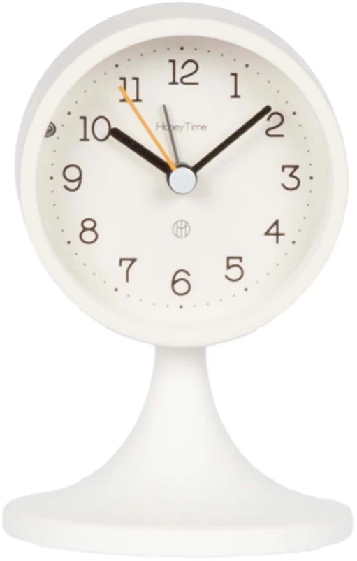 Home4You Žadintuvas EVERO, aukštis 14 cm, baltas