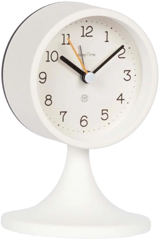 Home4You Žadintuvas EVERO, aukštis 14 cm, baltas