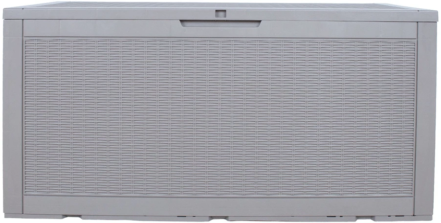 Home4You Storage box SAYA 122x54,5x63cm/380L, pilkas plastikas