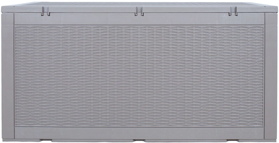 Home4You Storage box SAYA 122x54,5x63cm/380L, pilkas plastikas