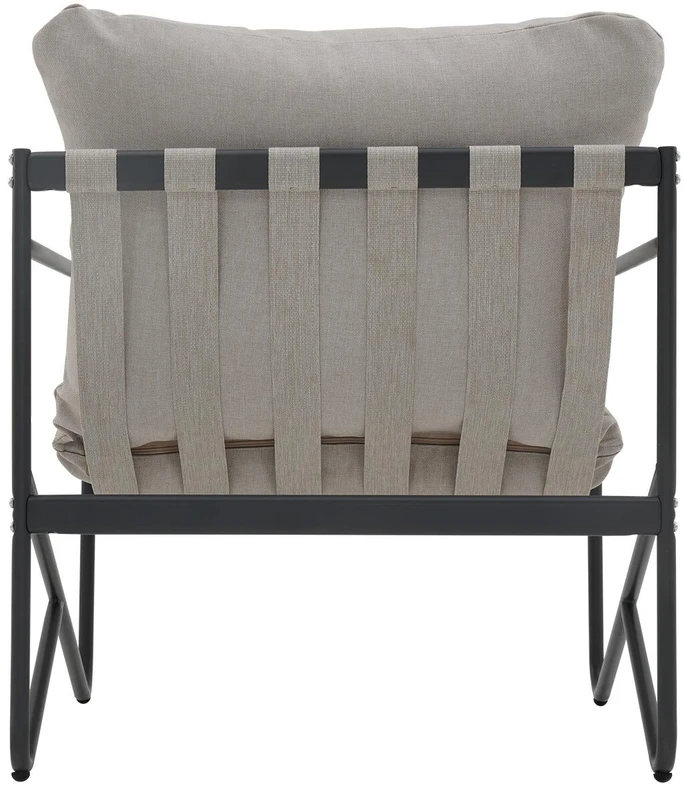 Lauko baldų komplektas Home4You Sodo baldų komplektas „KORO“: stalas, sofa ir 2 foteliai