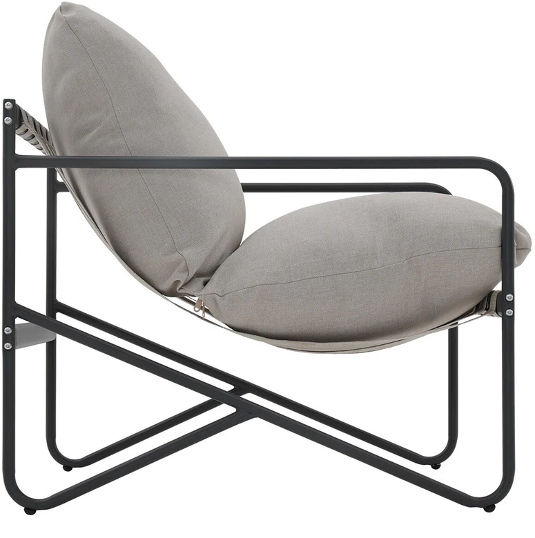 Lauko baldų komplektas Home4You Sodo baldų komplektas „KORO“: stalas, sofa ir 2 foteliai