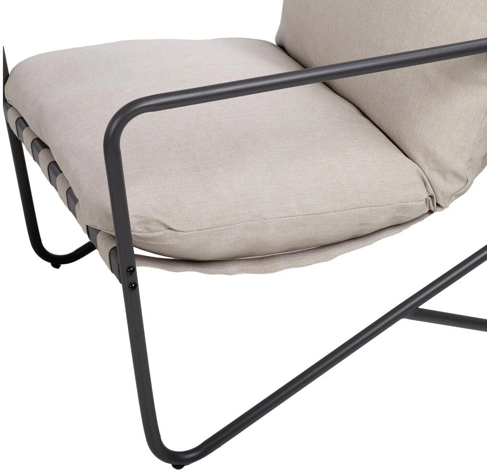 Lauko baldų komplektas Home4You Sodo baldų komplektas „KORO“: stalas, sofa ir 2 foteliai